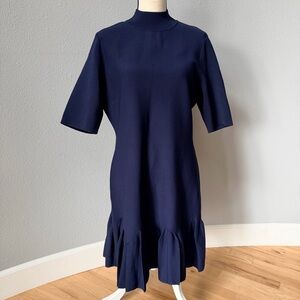 Ted Baker Midnight Blue Midi Dress